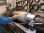 Smoothing out the Belzona 1111 shaft repair