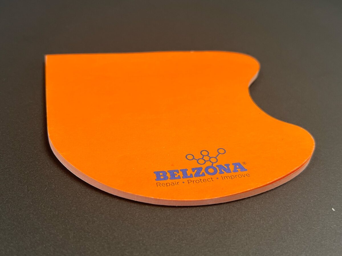 Belzona 4x4 Applicator Shape Note Pad