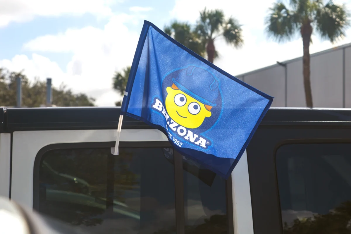 Belzona Car Flag